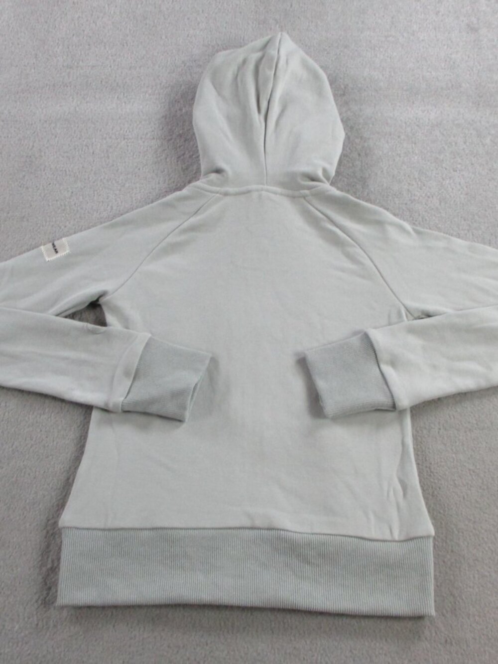 Body by Raven Tracy Hoodie Womens XS Heather Gray Essentials Zip Sweatshirt NEW - Picture 3 of 11